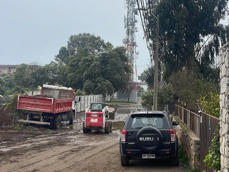 Trabajo realizado: cierre con panderetas de hormigón